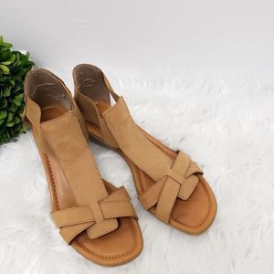 The Flexx Band Together Learber Sandal Size 7.5 in Cognac
